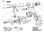 Bosch 0 601 102 741 Drill 110 V / GB Spare Parts